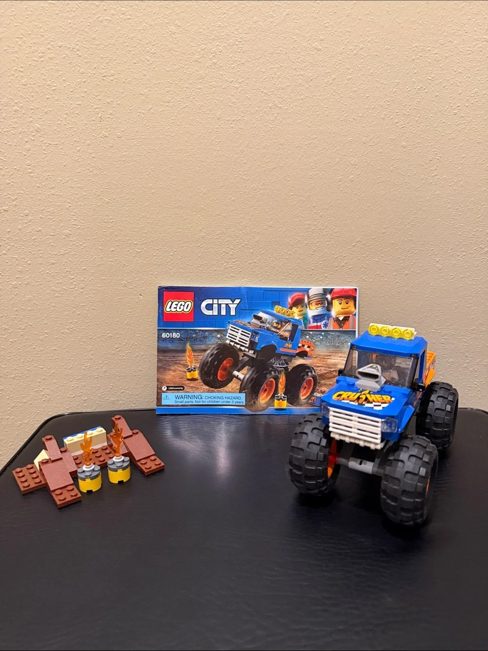 LEGO 60180 City Monster Truck Retired Product Previously Built Complete No Box - Picture 1 of 6